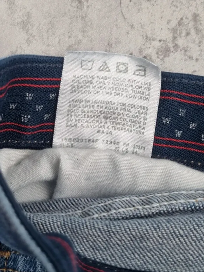 Jean Wrangler bleu Taille 38x32 (mesures en photos) - photo numéro 8