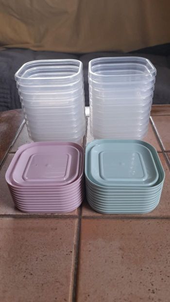 Lot de 20 boîtes de conservation