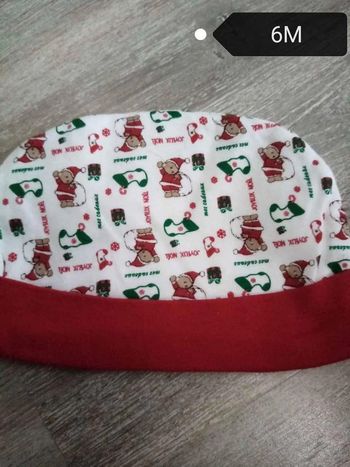 bonnet bébé de noel 6m