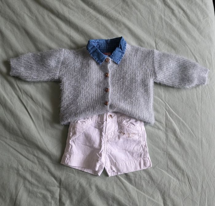 Lot LuluCastagnette Gémo Tissaia Coton 6 mois