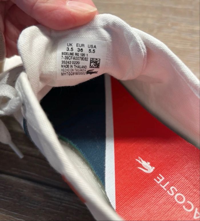 Baskets Lacoste - photo numéro 6