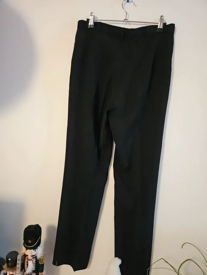 Pantalon droit noir La Redoute T.36 - photo numéro 8