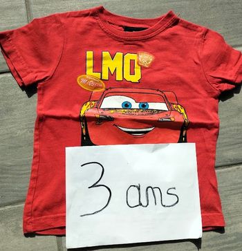 Lot n° 471 T-shirt manches courtes Disney Pixar 3 ans