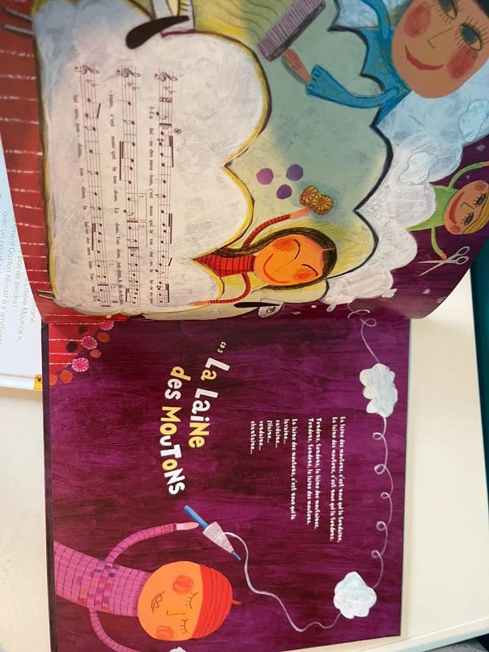 Livre de comptines des animaux de la ferme avec CD - photo numéro 7