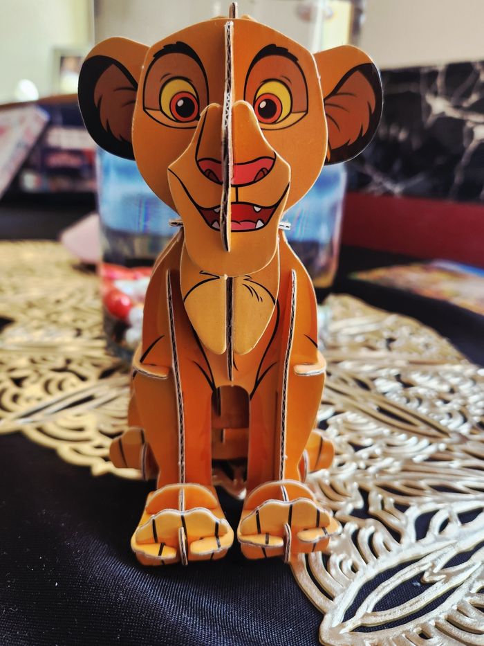 Puzzle 104 pièces + 3D Le Roi Lion The Lion King marque Clementoni 🎅 - photo numéro 3