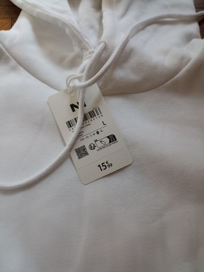 Sweat Jennyfer blanc - photo numéro 2