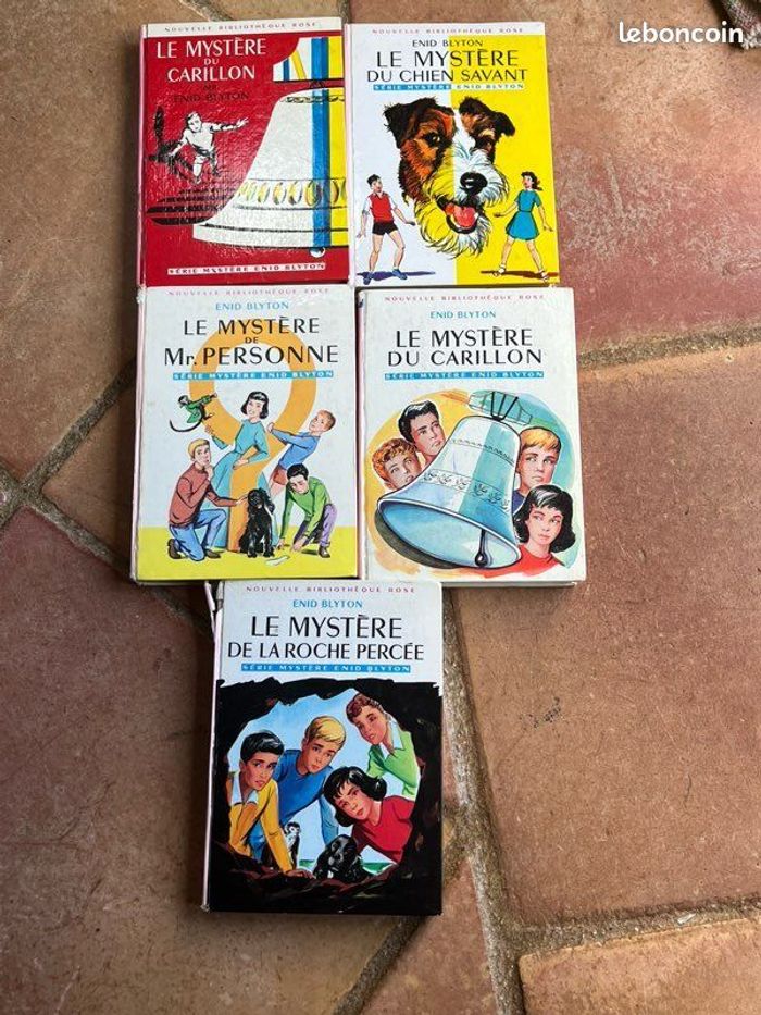 Nouvelle Bibliothèque Rose : livres « le Mystère » en lot ou à l’unité