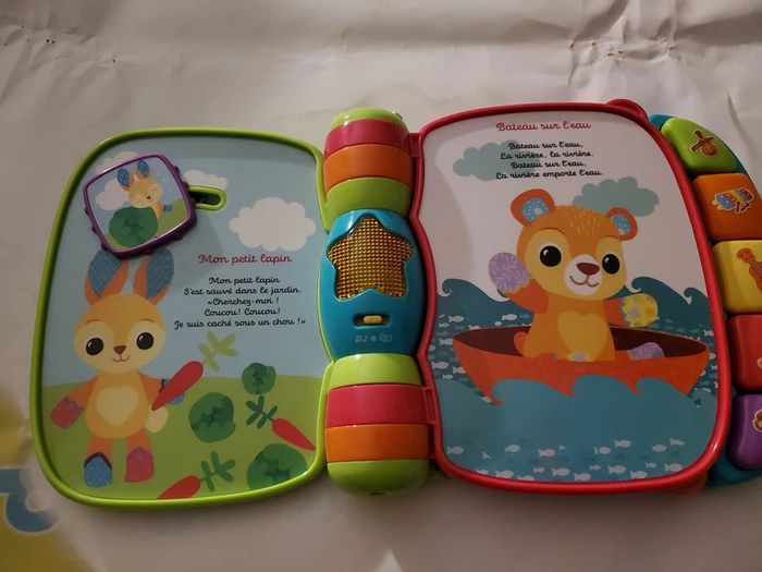 Super livre enchante VTECH très bon état - photo numéro 2