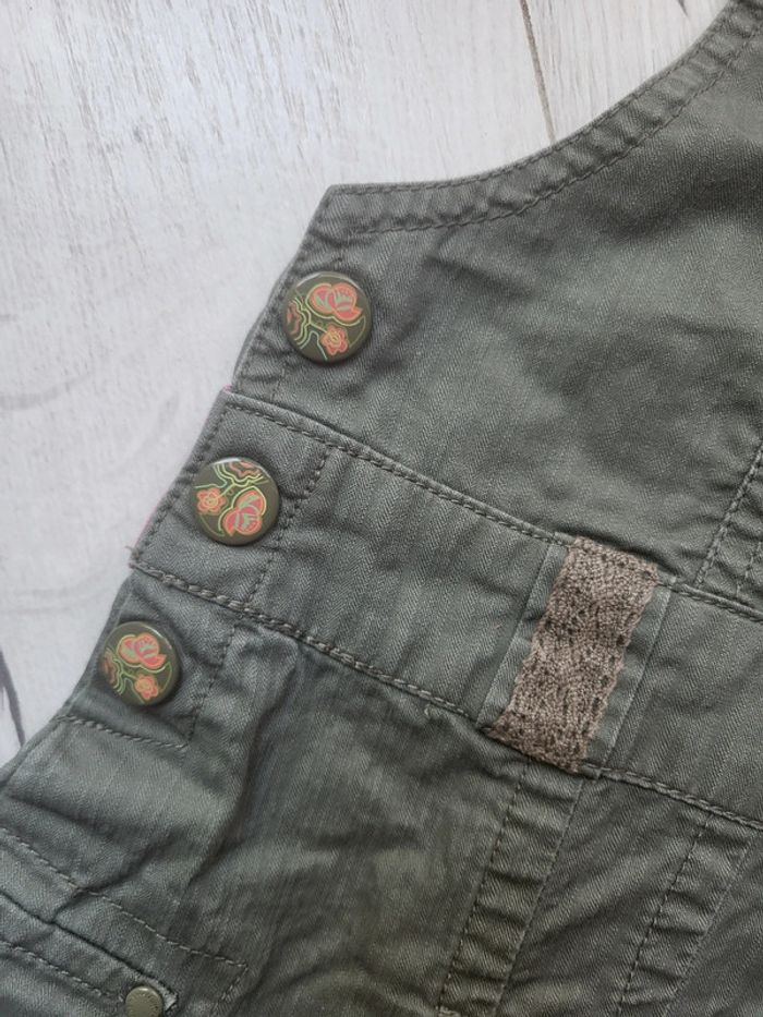 Robe salopette kaki 3ans sergent major - photo numéro 4