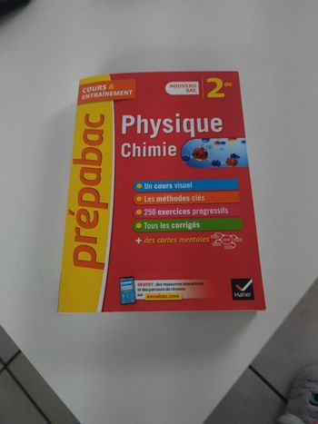 Prépa bac Physique 2nde
