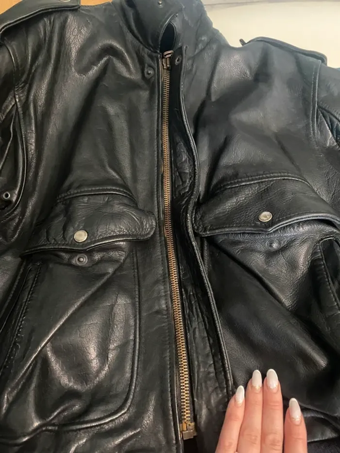 Veste cuir vachette - photo numéro 2