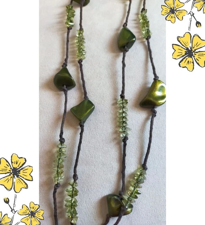 Collier Vert d’Aventure _ Collection Émeraude Urbaine - photo numéro 6