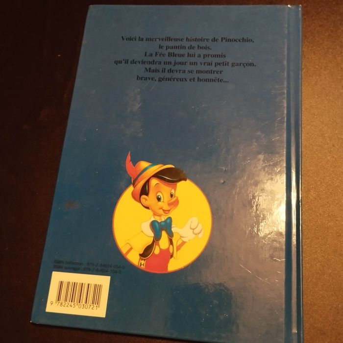 Livre enfant Disney Club du livre Pinocchio - photo numéro 5