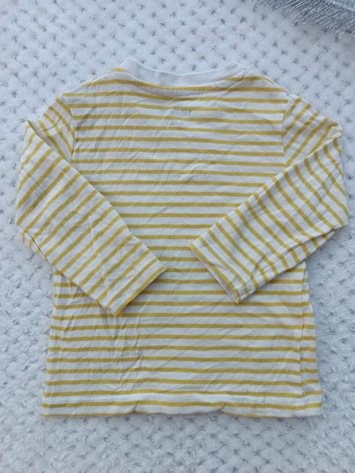 🔸 Tee-shirt Manches Longues Rayé Garçon - Mini Liberto 6 Mois🔸 - photo numéro 8