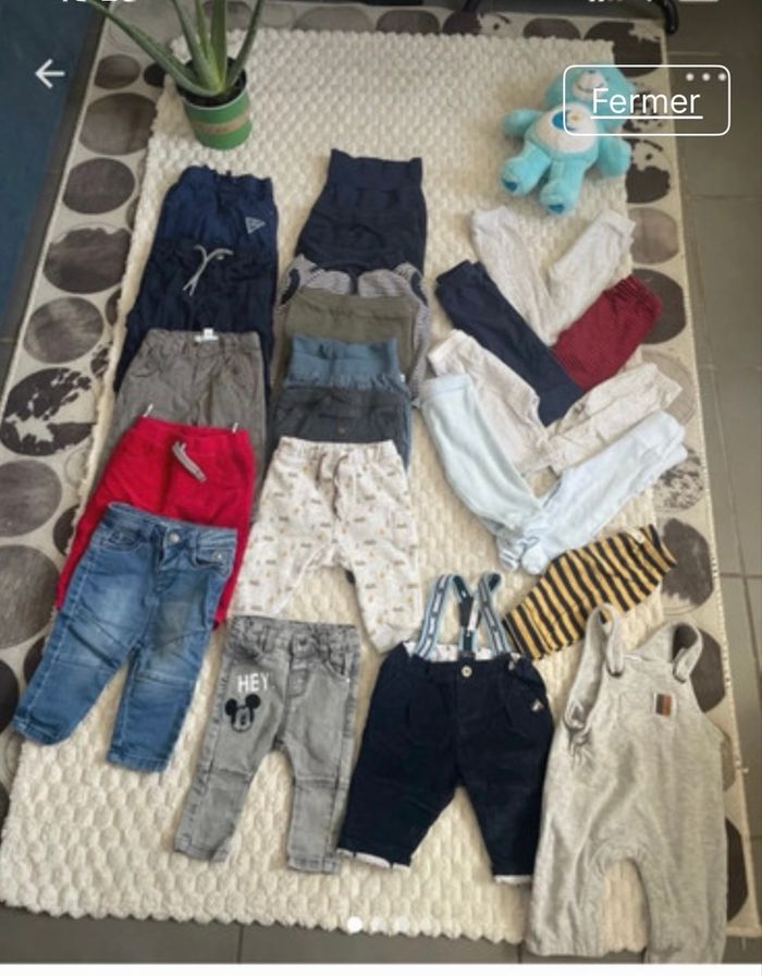 Lot de vêtements garçon 3-6 mois - photo numéro 4