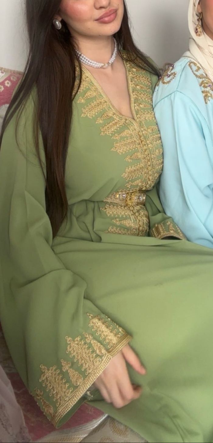 Caftan vert - photo numéro 3
