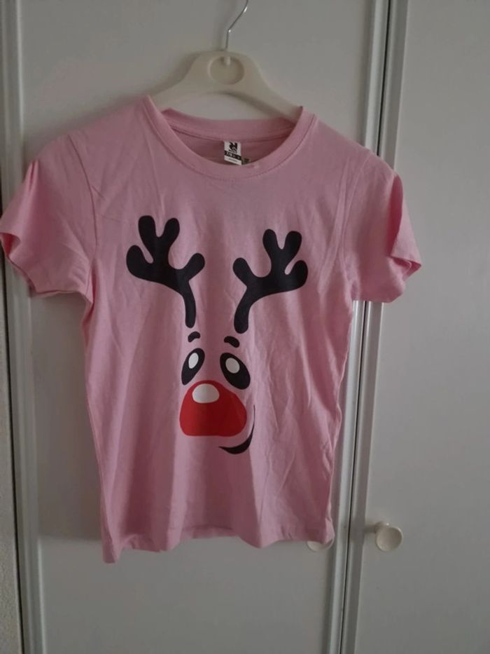 Tee-shirt fille taille 7/8 ans neuf - photo numéro 2