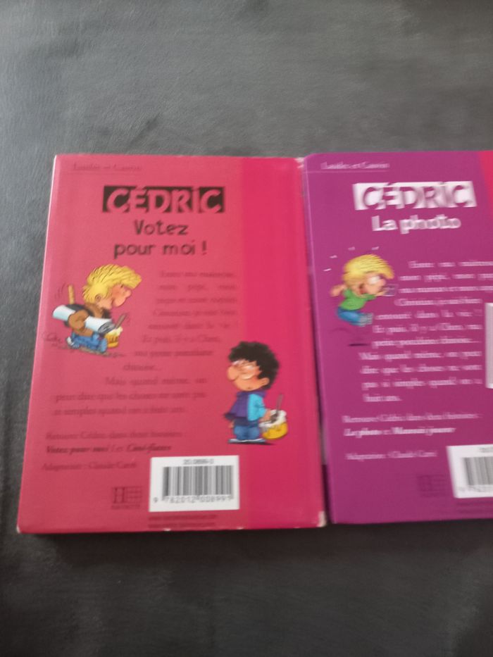 Lot 2 livres bibliotheque rose cedric - photo numéro 4