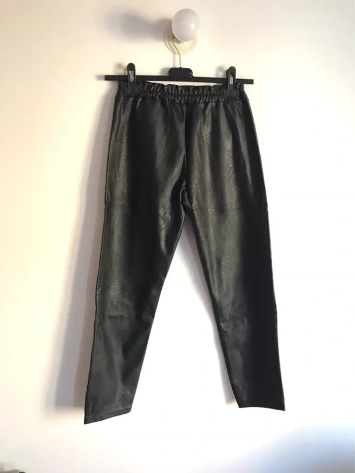 Pantalon 12 ans en simili cuir - photo numéro 7