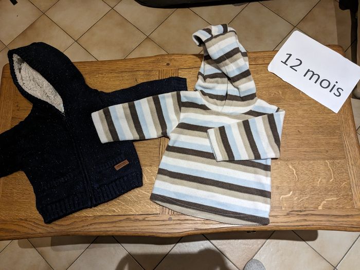 Lot vêtement de garçon 12mois
