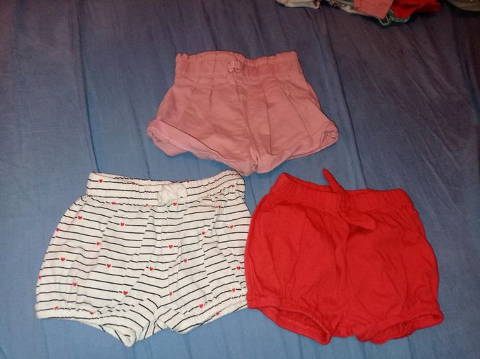 Lot de 3 shorts 12 mois