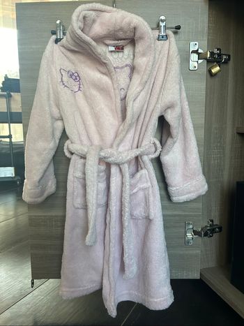 Peignoir doux hello kitty