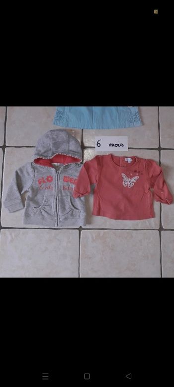 Sweat et maillot manche longue