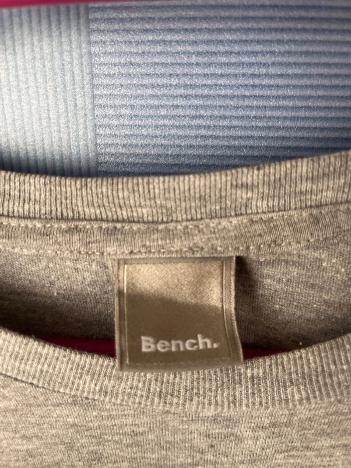 Tee shirt homme Bench /S /Gris /Excellent état - photo numéro 3