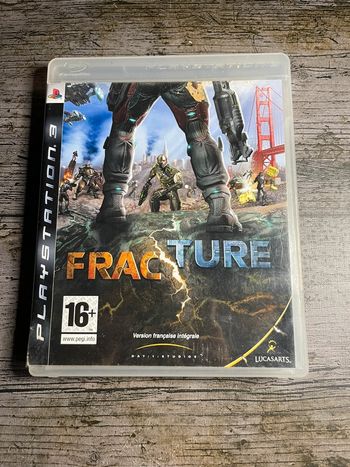 Fracture - Jeu PS3 complet Version française PAL Sony