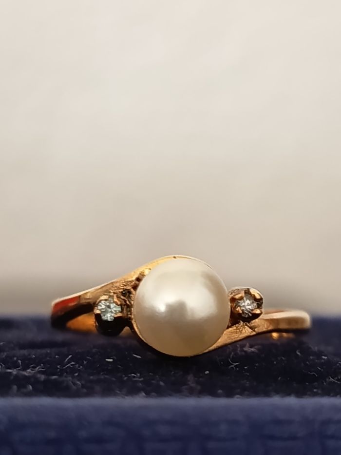 Bague plaqué or. - photo numéro 2