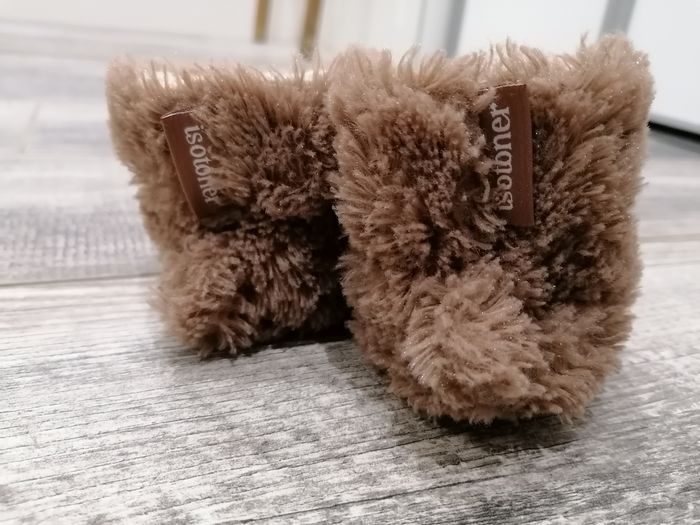Chaussons fourrés bébé - photo numéro 2