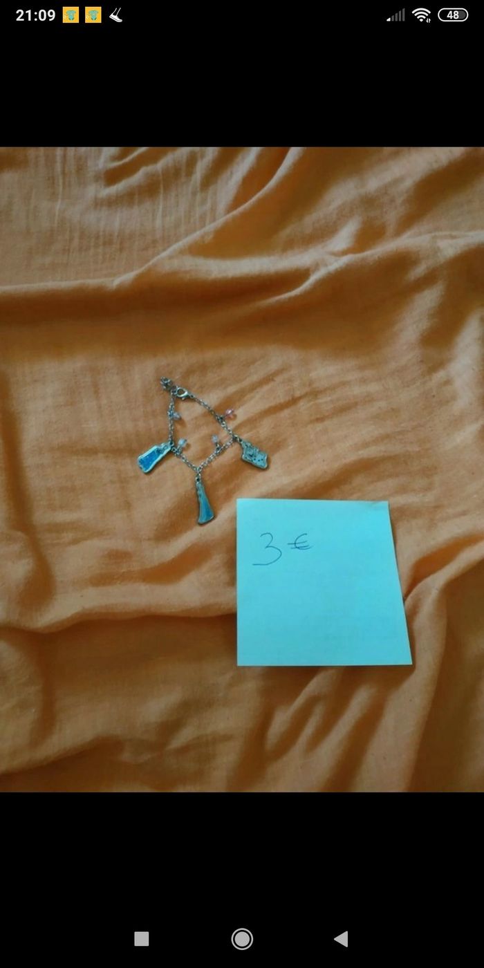 Bracelet la reine des neiges