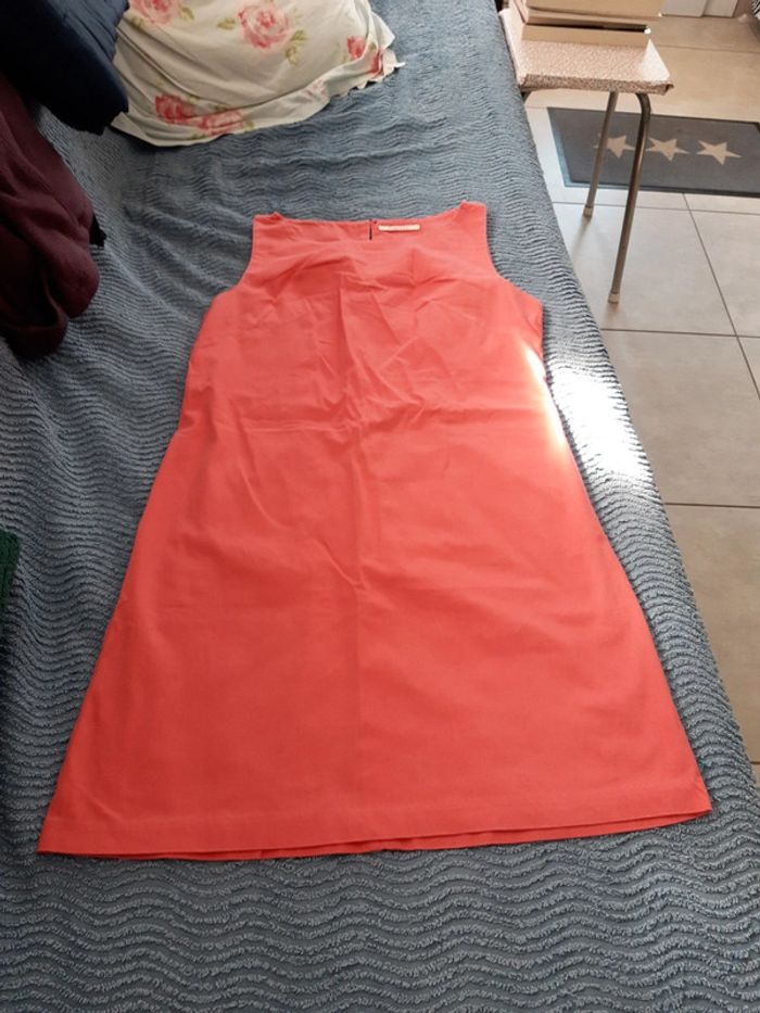 Robe droite rose corail 40🔴