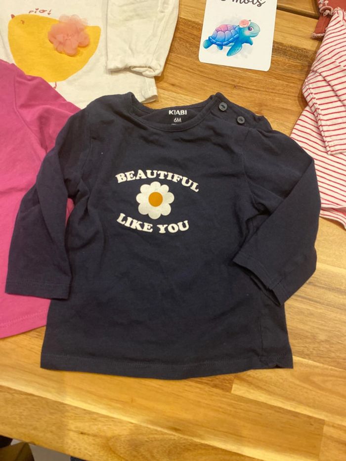 Lot de 8 tshirts manches longues - photo numéro 3