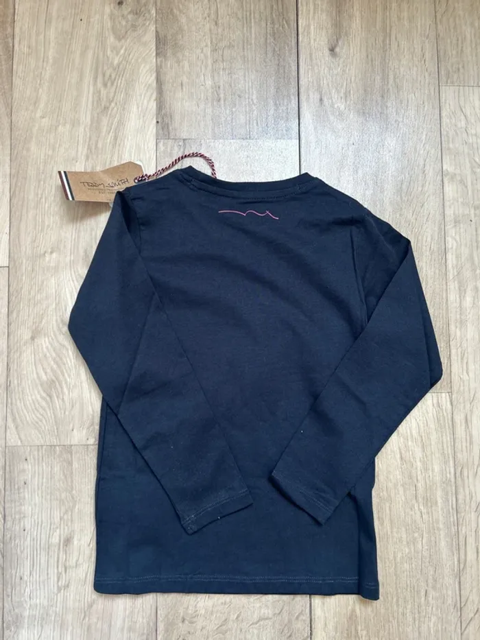 T-shirt manches longues navy dark Teddy smith 6ans - photo numéro 3
