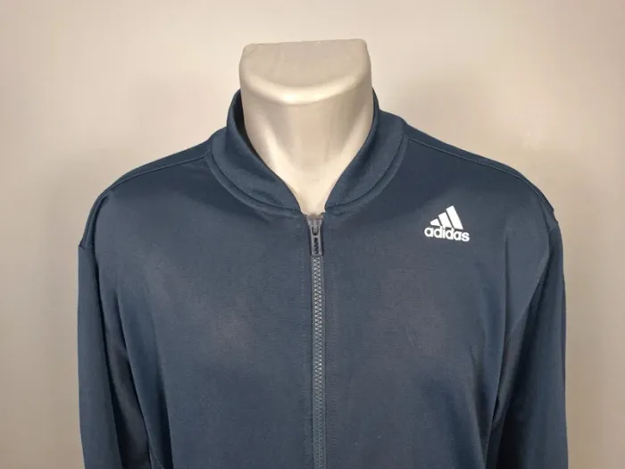 veste légère / Track jacket adidas vintage/ homme - taille L / bleu foncé - année 2015 floqué (452) - photo numéro 2