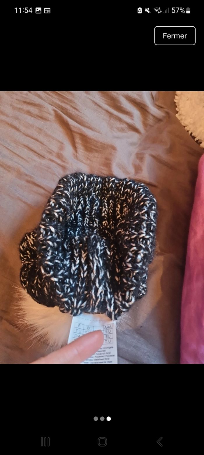 Bonnet noir - photo numéro 2