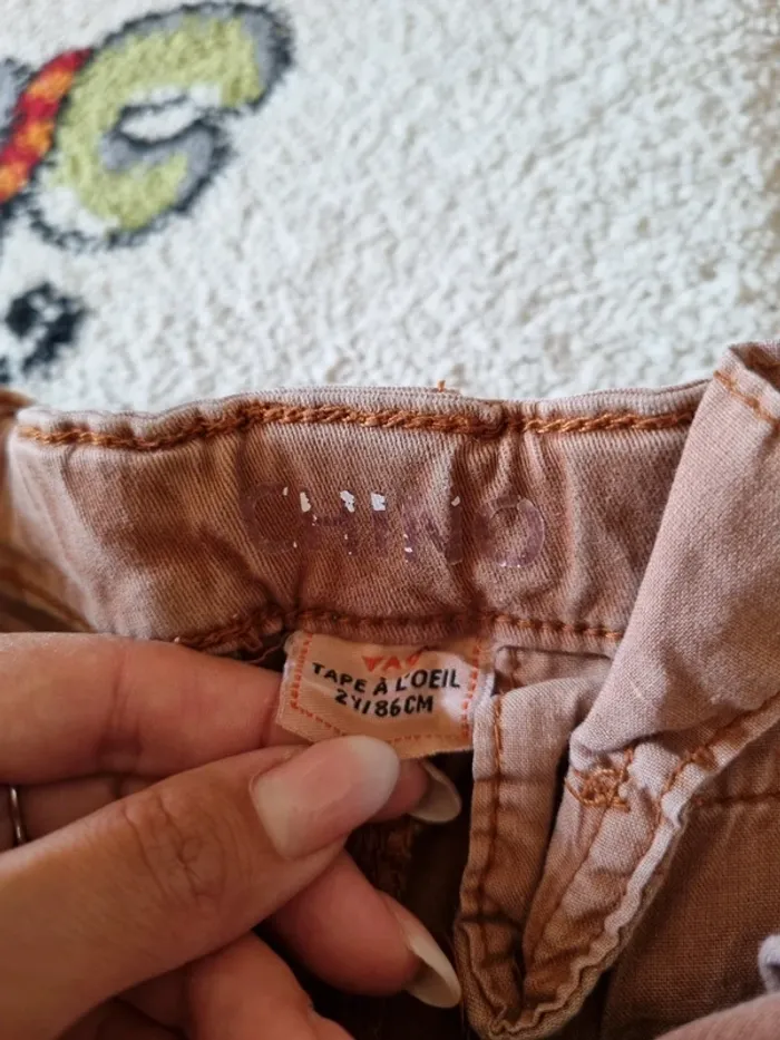 Jean marron, 2 ans, TAO - photo numéro 2