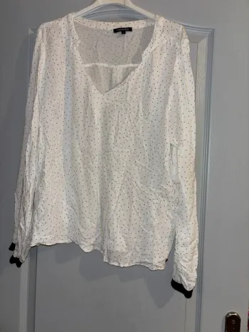 Blouse à pois