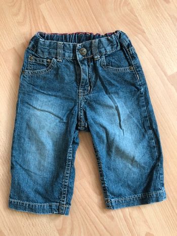 Beau jean bleu LOGG T. 12 mois/74 cm garçon TBE