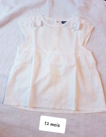 Blouse kiabi 12 mois