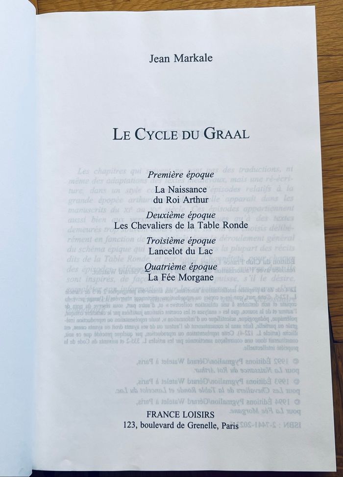 Le cycle du Graal, tome 1 - photo numéro 7