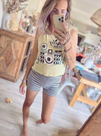 Ensemble short débardeur femme Neuf