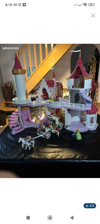 Playmobil palais royal+NOTICE