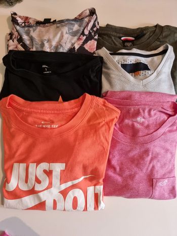 Lot 6 T-shirt femme