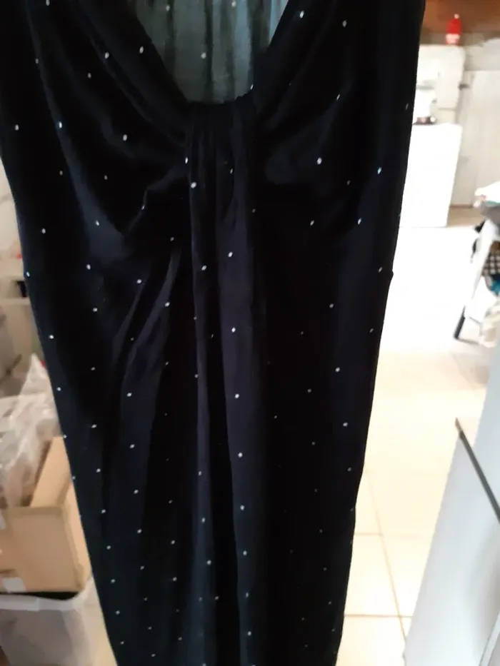 Robe noir à point blanc - photo numéro 4
