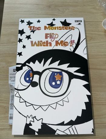 PopMart the monsters Flip with me authentique labubu ticket de caisse neuf scellé grand