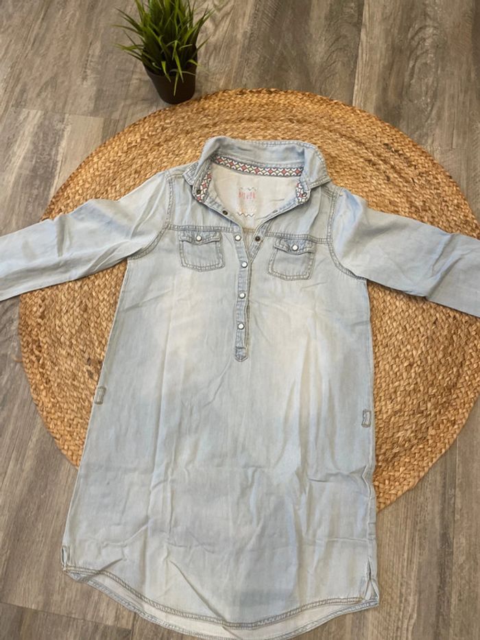 Tunique en jean fille 12 ans - photo numéro 2