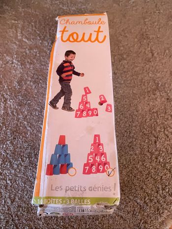 Jeu - Chamboule tout