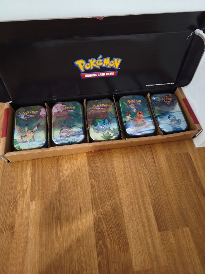 Boite mini tins amis de kanto